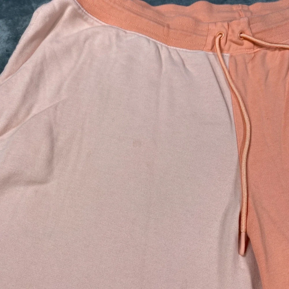 Jordan Jumpman Shorts Mens 3XL Orange Peach Colorblock Fleece Standard Fit Sport